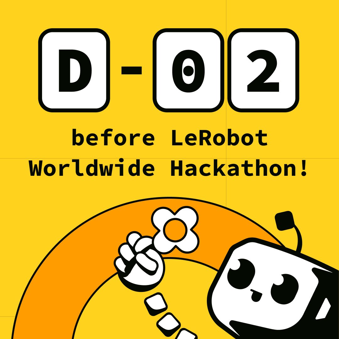 <a href="/lossfunk/">Lossfunk</a> is hosting the first ever huggingface lerobot hackathon in blr this weekend

just went through the list.. some of the best ai x robotics engineers in india are showing up. 

crazy projects are going to get cooked this weekend.

<a href="/LeRobotHF/">LeRobot</a>