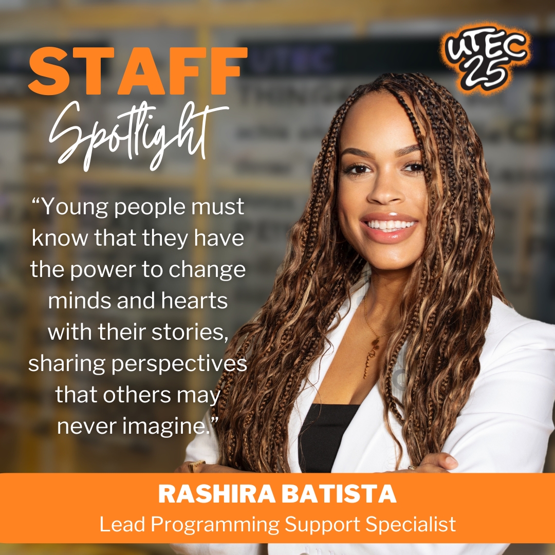 Meet Rashira, an advocate, culture-builder, and Bad Bunny superfan 🎶

"The best part of my job is the interactions with young adults. Their resilience and determination despite all their hardships and obstacles inspire me every day."

#StaffSpotlight #maddLove #badbunnyapproved