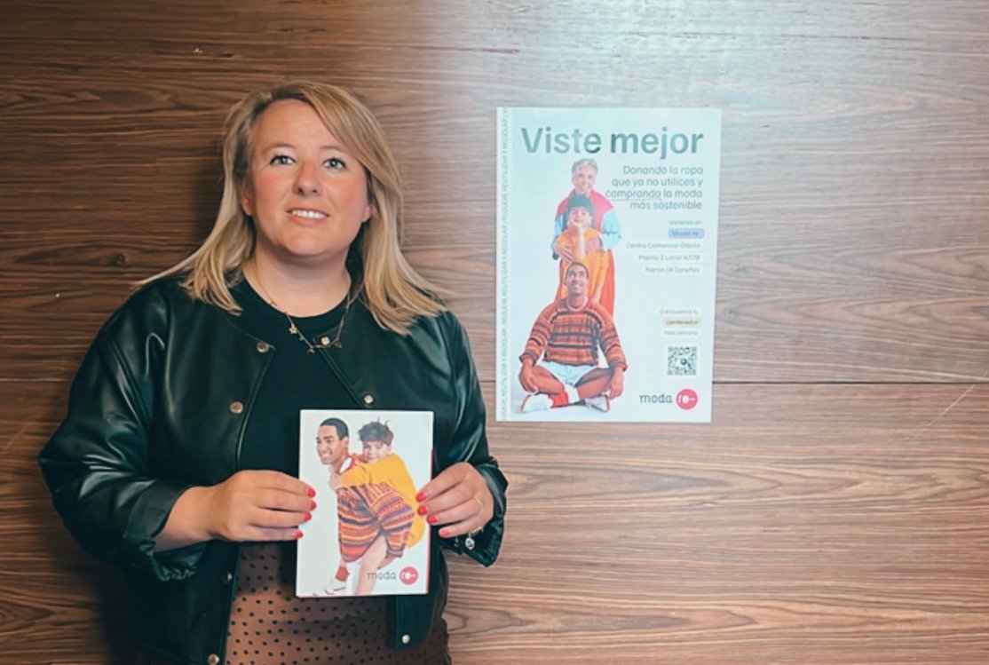 ¿Es posible combinar inserción laboral con la promoción de moda circular?

María Luz Jorge, gerente de la empresa de Servicios Comerciales de Inserción Laboral. Proyecto textil de Cáritas Diocesana de Tui-Vigo, nos confirma que sí es posible.  Entrevista:  viratec.gal/maria-luz-jorg…