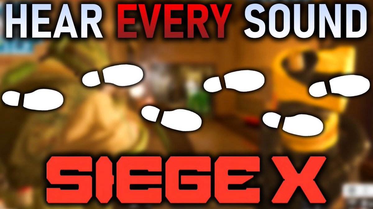 New Video!

Hear *EVERY* Sound with the *BEST* Siege X Audio Settings!

Link Below!