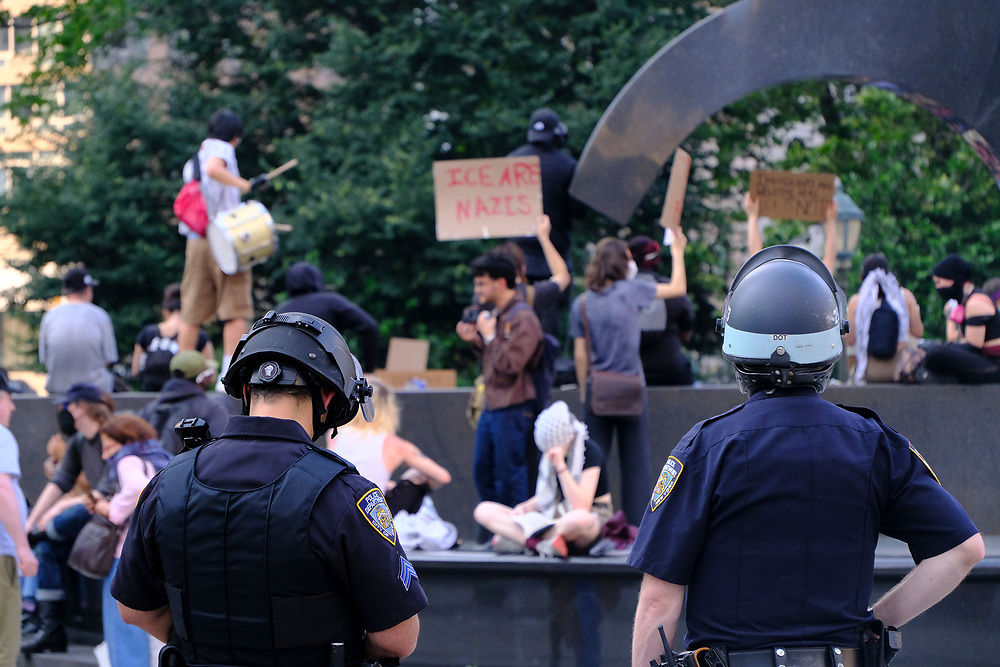 Ice Protests in NYC and LV #ICERaids #Protests