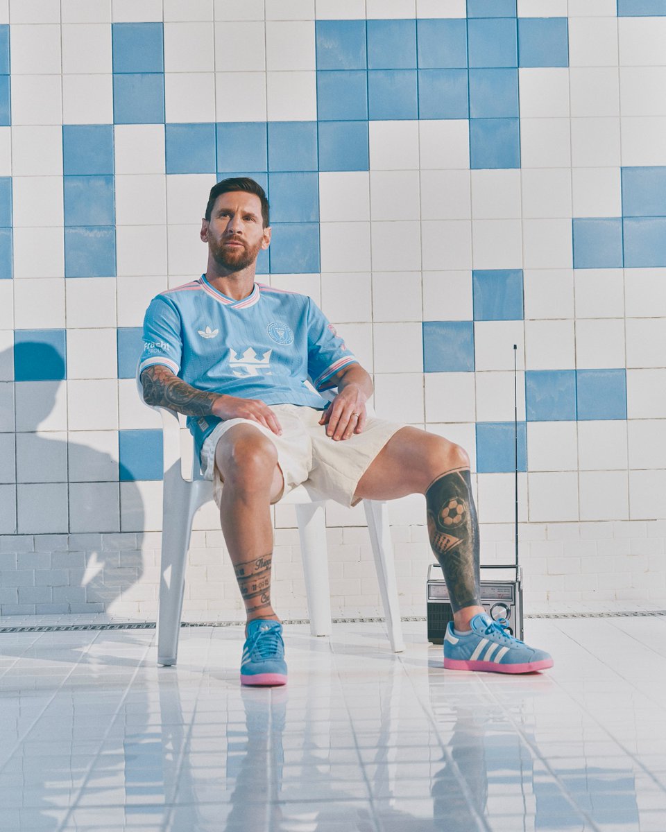 InterMiamiCF's tweet photo. We don’t follow waves. We create them. 🌊💙 

Meet Riptide: The new Inter Miami CF 25 Third Kit. 

More details here: https://t.co/ThxCyQd8Y4 https://t.co/16JP0W01lY