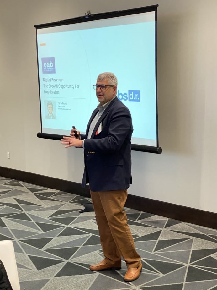 OhioBroadcaster's tweet image. Our first round of Executive Forum breakout sessions are in full swing! Chris Brunt of @jacobsmedia explores opportunities in digital sales, while Tim Stried of @OHSAASports shares emerging trends in high school sports!