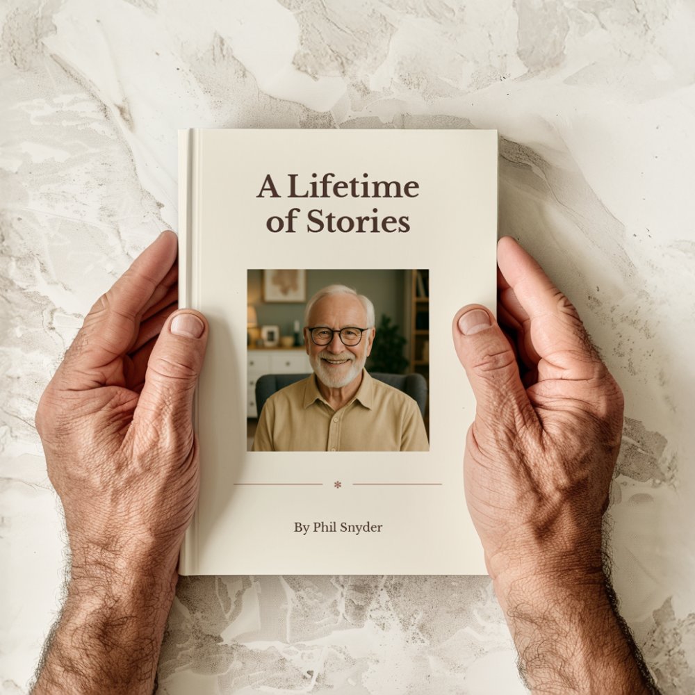 Why buy Dad socks again when you could turn him into a published author?

MyStories = one question a week → one amazing book.

Yes, even if he says “I don’t remember.”

👉 mystories.com