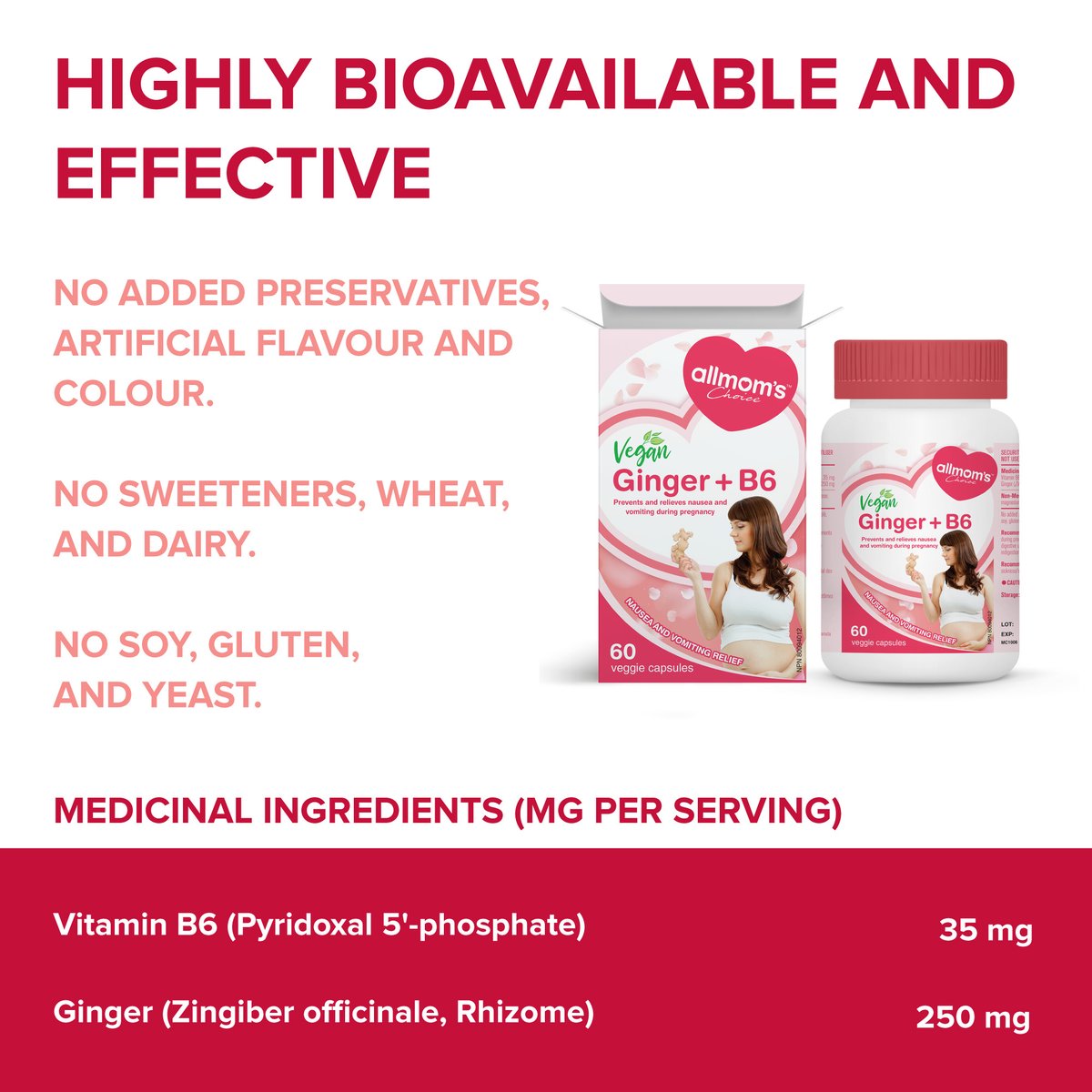 allmomschoice's tweet photo. Nausea? Fatigue? Bloating?

Allmom’s Choice Vegan Ginger + B6 is crafted with expecting moms in mind, delivering powerful, plant-based support in every capsule.

🛒 Available now at: https://t.co/pSFWVVQJEd

#AllmomsChoice #PregnancyRelief #GingerAndB6 #PrenatalSupport https://t.co/0GGvRSgb8D