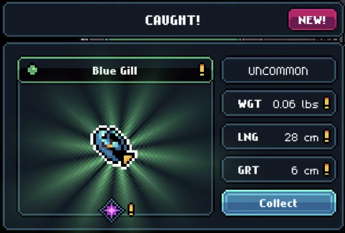 You know what you gotta do when life gets you down?
Just keep swimming 🐟
Blue Gill it's my favorite fish on <a href="/playgigaverse/">Gigaverse</a> 🎣