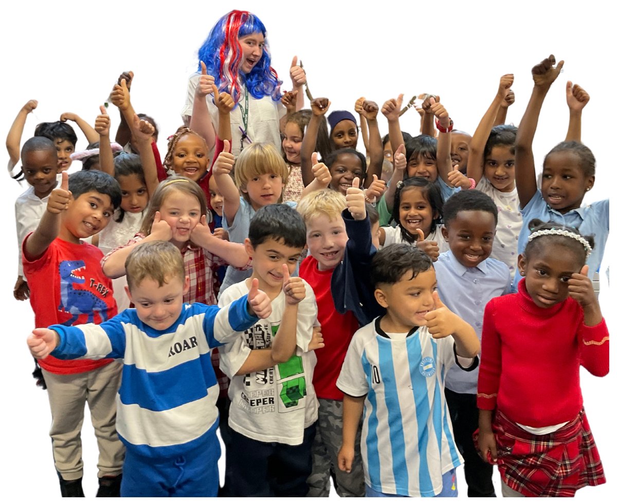 RA have really enjoyed wearing red, white and blue to mark VE Day. Miss Woodfield also had a great time sporting her VE day hairstyle!