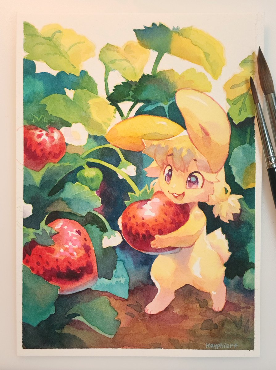 This mouse is looking for a home! 
Watercolor on paper 5"x7"
I'm trying to gauge interest in traditional art, I'd love to do more watercolors! 
More info below~