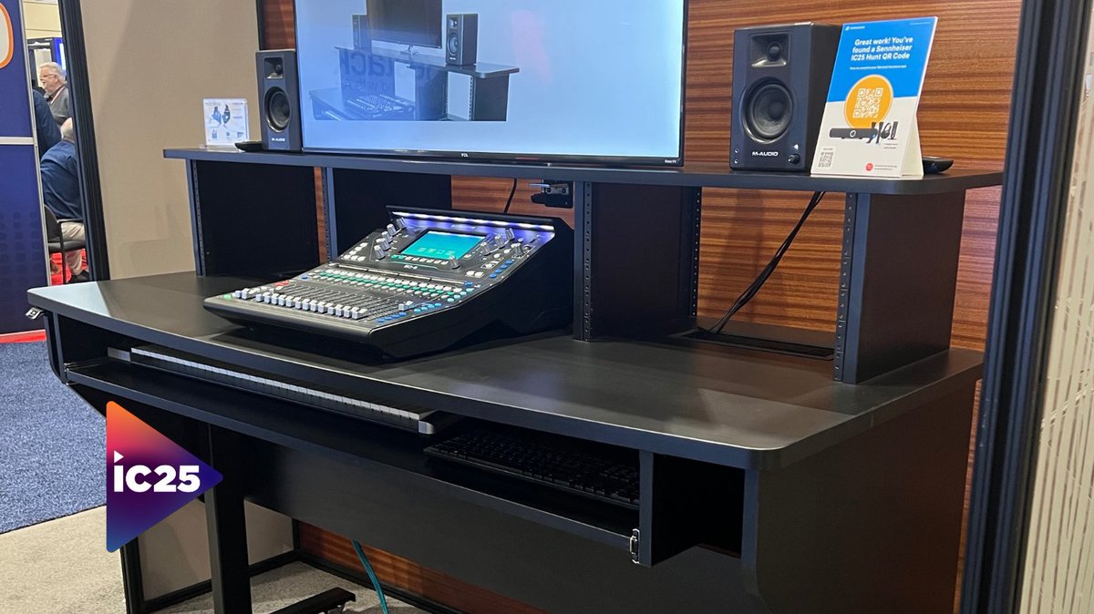 mfiinc's tweet image. Day 2 #Infocomm 2025! Stop by Marshall Furniture at Booth #3551 and explore our full range of #AVfurniture solutions — from height-adjustable #lecterns #videocollaboration tables, media walls, credenzas, #production desks, and stage wedges — we can do it all!
#proav #avtweeps
