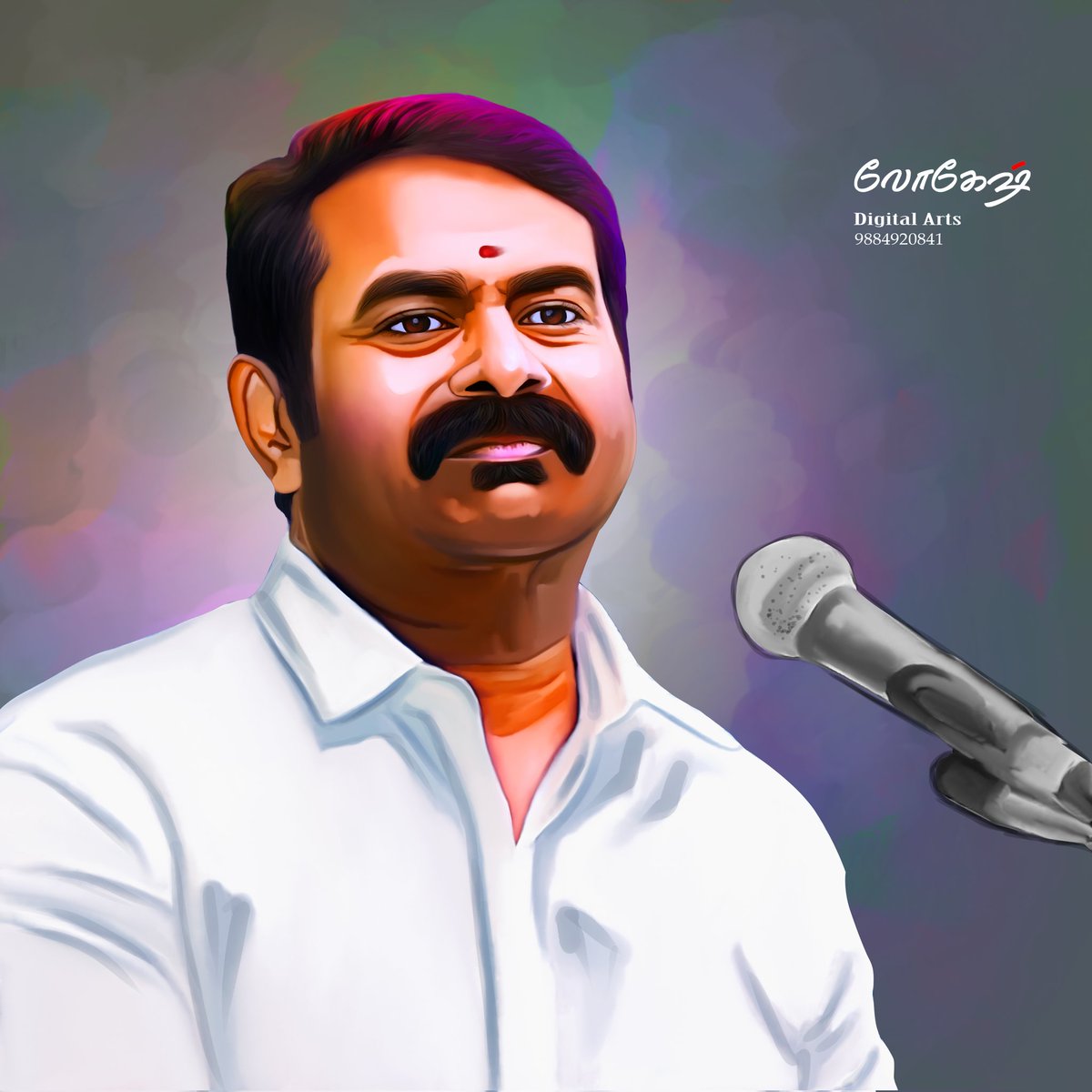 lokesh4534's tweet photo. @SeemanOfficial @Seeman4TN @NaamTamilarOrg @dasanclicks @thambi545 @PackiaSe @salmanntk @sowmy2508 @Saattaidurai #Digitalart #lokesharts #artlover #seemanart #paintings https://t.co/mqlowCPcSt
