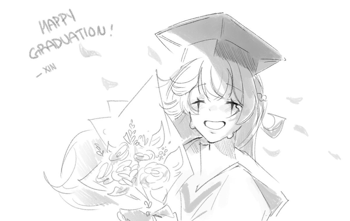MY LOVE MY XIN!!
THANK YOU FOR THE GRADUATION ART AAAAA I LOVE YOU!!