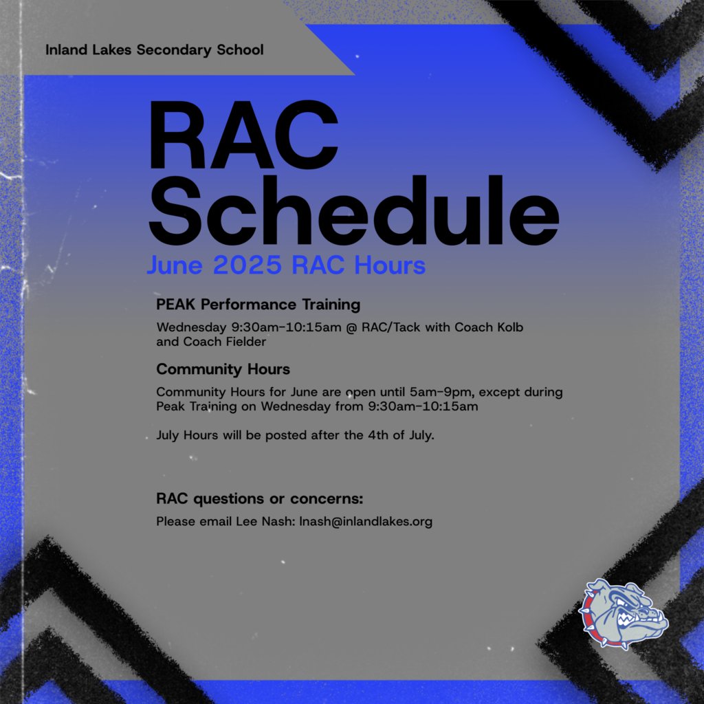 June RAC Schedule