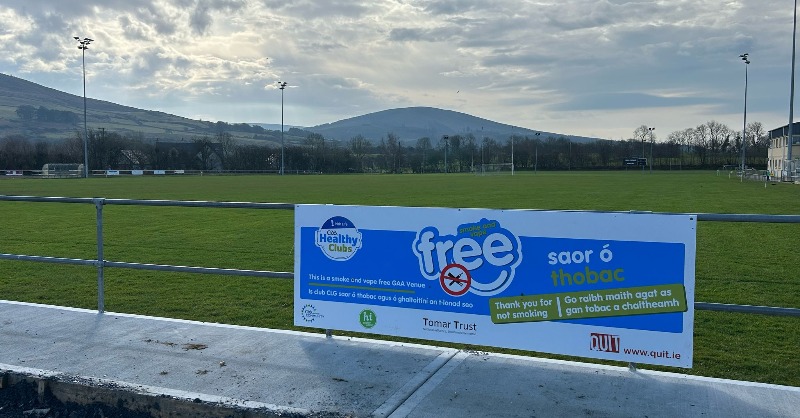 officialgaa's tweet photo. The GAA, in collaboration with the Department of Health, is delighted to announce the return of the Smoke and Vape-Free GAA Venues initiative for 2025 ⬇️