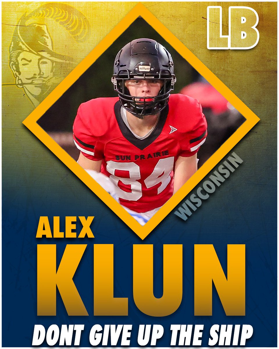 From the Badger State, join us in welcoming Alex Klun! #LTL