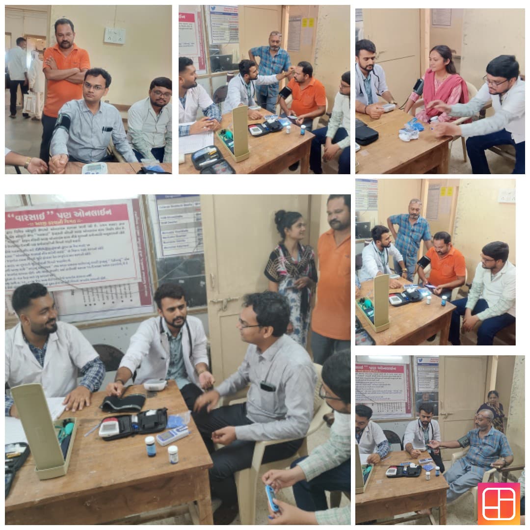 હાઇપર ટેન્શન દેવ ની ઉજવણી અંતર્ગત દેવભૂમિ દ્વારકા તાલુકા માં વિવિધ સ્થળોએ હાઇપર ટેન્શન‌ ડેની ઉજવણી