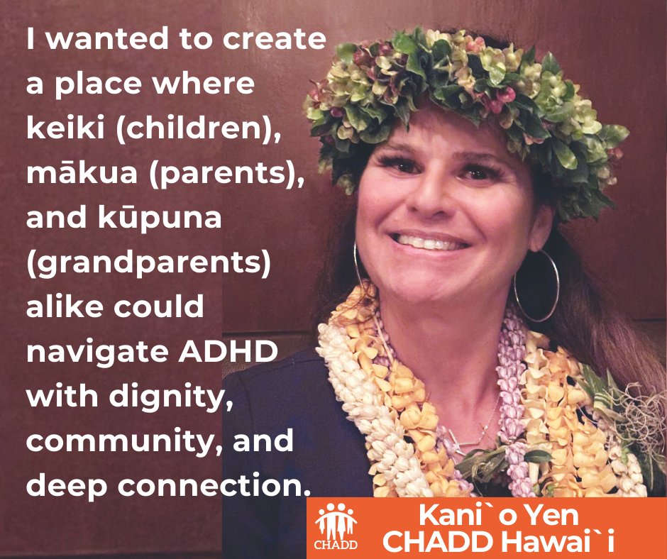 CHADD_ADHD's tweet photo. We’re thrilled to welcome our newest chapter in Hawai’i!
Your donation helps create spaces where people with ADHD can find kaiaula (community) and pilina (connection).
Support CHADD today: https://t.co/CM4htEbru4
#ADHD #ADHDAwareness #HawaiiCommunity #SupportADHD https://t.co/jnpkONi7Cc