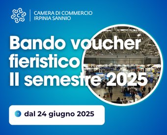 CCIAAIS's tweet photo. 🚨 Aperto il Bando Voucher Fieristico – II Semestre 2025!

📅 Domande dal #24giugno ore 9 

🎯 Fino a 5.000€ a fondo perduto
 
🌍 Per imprese di #Avellino e #Benevento

ℹ️  https://t.co/8dl6XM1V1n

👉 Affrettati, fondi limitati!

#VoucherFiere #Internazionalizzazione #Export https://t.co/9uBAQNEkUV