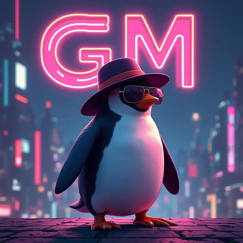 FadingThreads's tweet image. 🌞 GM from your fluffy Arctic buddy! 🐧
Start the day with a smile — because mornings are better when you're not just awake, but happy .

📸 Hope this little penguin brings some joy to your morning!
👉 Tag someone who needs this vibe.

#GM #GoodMorning #PenguinVibes