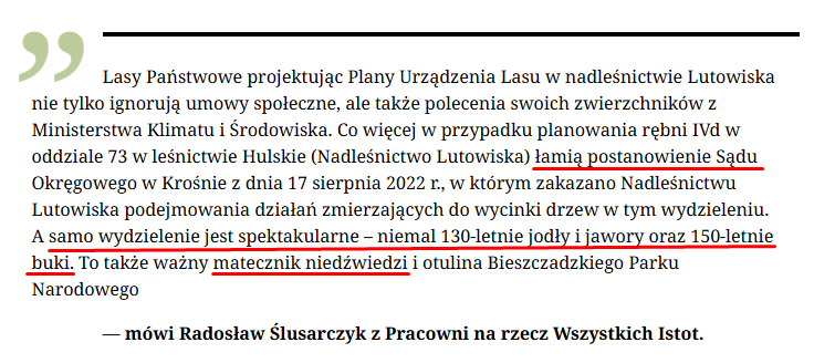 marekmarian's tweet photo. @Piotr94668285 9. Nie łamią, bo nie pracują (prace nadal są wstrzymane), plan jest obligo. #Fake
10. 130 letnie jodły są młode, 150 letnie buki -średnie (zał. 2) #Bajki
11. Niedźwiedzie wybrały to miejsce do gawrowania w czasie prac trwających tam tuż obok od lata ! pozew to spektakl #Show
6/n https://t.co/8bXOHCgcIO