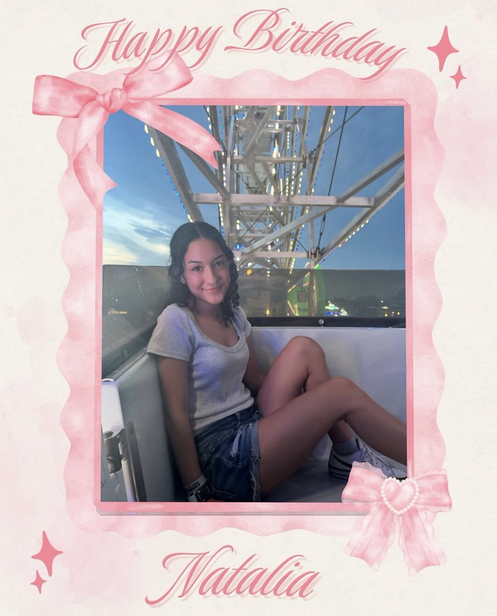 Happy Birthday to Senior Strutter Natalia! We hope you have a great day. 🎂🎉