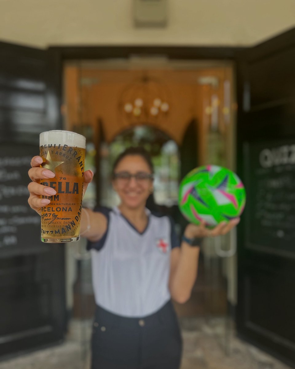 The_Guardhouse's tweet photo. Still riding the high from last year’s Women’s Euros? 
Don’t stress — the next round is just around the corner. ⚽🔥

 Book your table now and don’t miss a minute 

@youngspubs #summeratyoungs #pubgoals @EstrellaDammUK https://t.co/TX2Q2A7cel