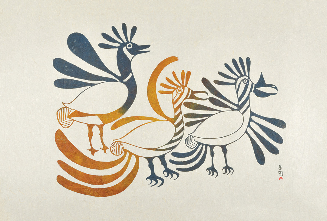 1/2 June is National Indigenous History Month where we celebrate Indigenous culture and contributions.
© Bright Plumage by Kenojuak Ashevak GlobalAffairsCanada Visual Art Collection