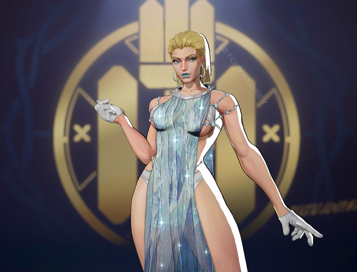 Xisman04's tweet image. Eu particulamente gosto do Rivals nunca fazer uma adaptação 1x1 das roupas.. mas ver essas artes do @Sketchy_Hedgey dos looks de gala Emma me encheu demais os olhos 🥹🥹🥹 ainda mais que a roupa main dela no jogo foi totalmente CAGADA... agora eu quero todas!!!