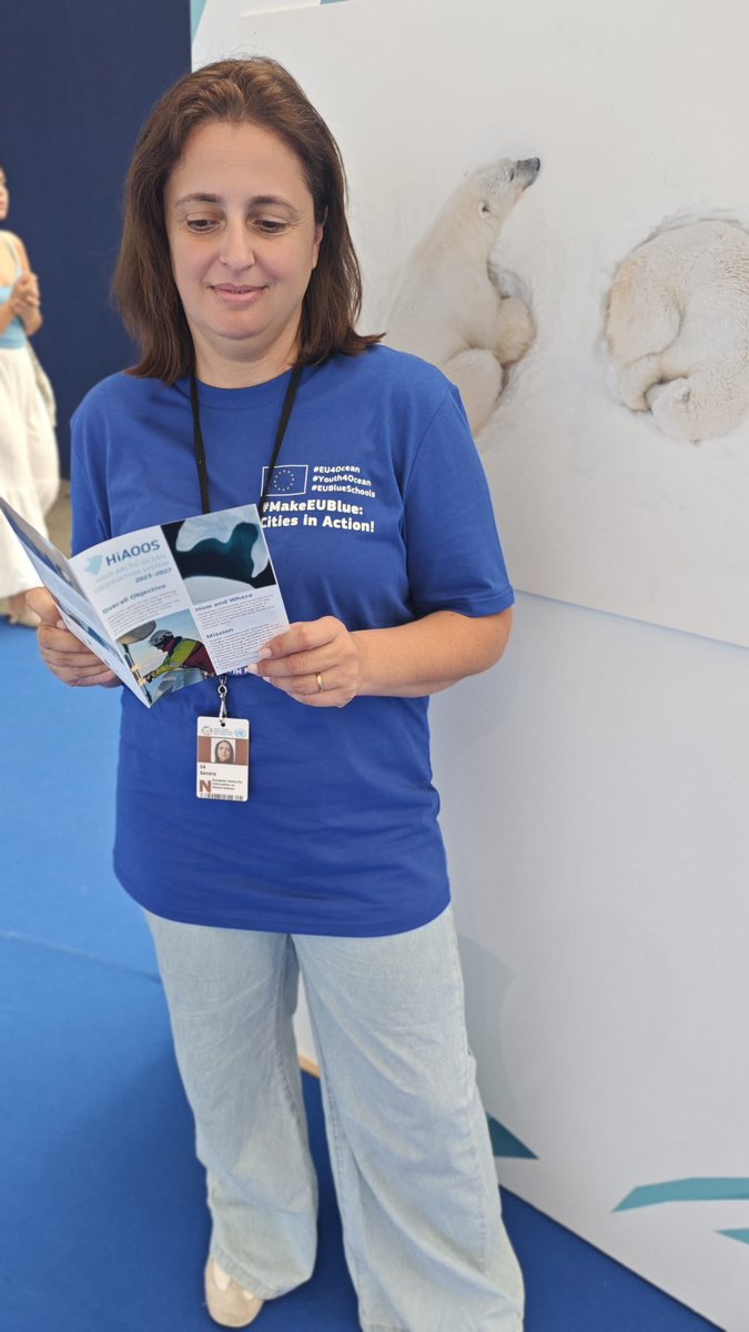 HiAOOS_project's tweet image. #HiAOOS made it to the #UNOceanConference this week. Look out for Sandra and Sara from @EurOceanCentre to find out more about our High #Arctic #Observing System and the great #HiAOOS #innovations being developed for #underice #research and #DigitalTwinOcean. @UN