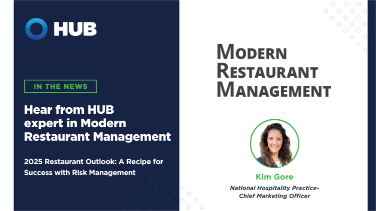 HUB's Kim Gore speaks to how taking proactive measures to face economic pressures, labor shortages and cybersecurity threats are key to sustaining profitability and resilience, so restaurants can thrive amid this challenging landscape.  ow.ly/iAIa50W8r7g