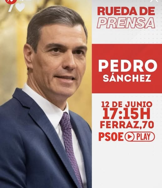 PEDRO SANCHEZ EL MEJOR PRESIDENTE DE LA HISTORIA DE ESPAÑA. 🌹🌹🌹🌹🌹