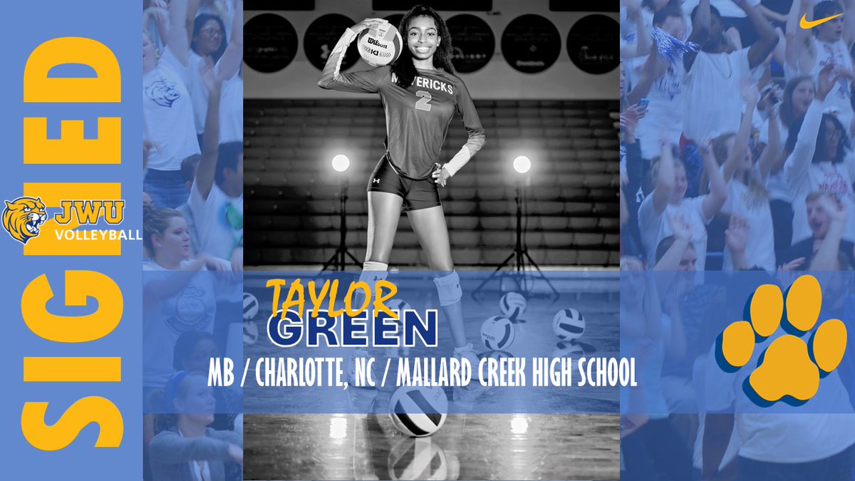 Taylor Green Inks With JWU Volleyball charlotte.jwuathletics.com/news/2025/6/18…