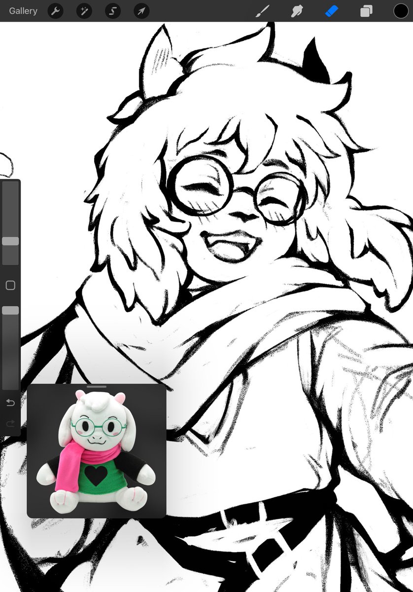 _karusketch_'s tweet image. Prince floof wip....
#DELTARUNE