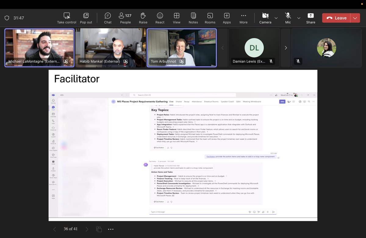Teams Fireside Chat (@teamsfireside) on Twitter photo We are LIVE talking to <a href="/RealTimeUC/">Michael LaMontagne</a> and <a href="/HabibMankal/">Habib Mankal</a> on Teams Fireside Chat, all about Facilitator.
Thanks to <a href="/Crestron/">Crestron</a>, this session's sponsor, for helping to make events like this possible.
Save the date for the next one - 10th July!
#MicrosoftTeams #Microsoft365 We are LIVE talking to <a href="/RealTimeUC/">Michael LaMontagne</a> and <a href="/HabibMankal/">Habib Mankal</a> on Teams Fireside Chat, all about Facilitator.
Thanks to <a href="/Crestron/">Crestron</a>, this session's sponsor, for helping to make events like this possible.
Save the date for the next one - 10th July!
#MicrosoftTeams #Microsoft365