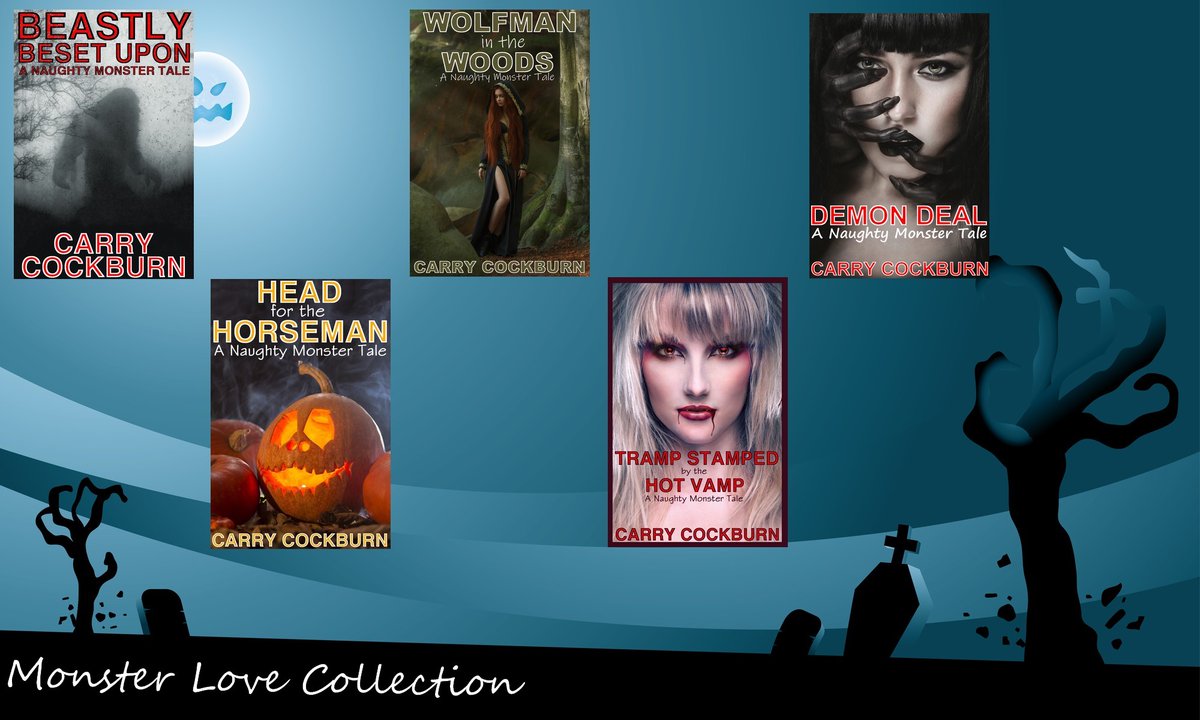 #PleaseRP

Have yourself some #Monster fun.

😈mybook.to/DemonDeal
🎃mybook.to/Horseman
🐺mybook.to/WolfmanWoods
🧌mybook.to/Beastly
🧛‍♀️mybook.to/HotVamp

#KindleUnlimited #ParanormalRomance 📗