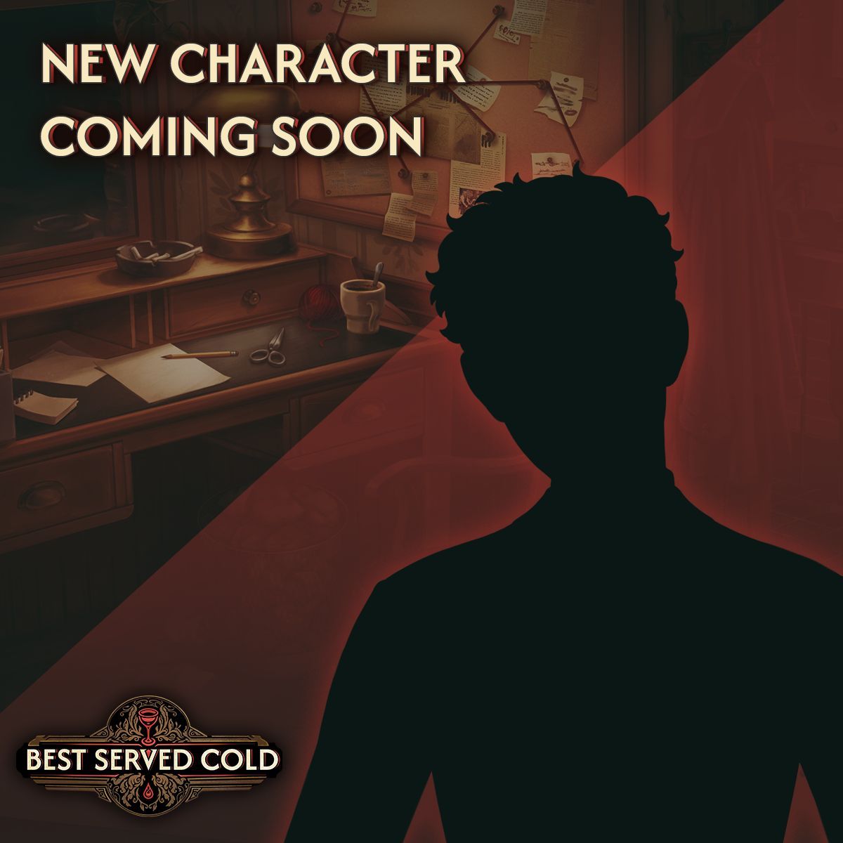RoguesideGames's tweet image. Can you guess this one? 😏
#BestServedCold #VisualNovel #Cocktails #IndieGame #MurderMystery