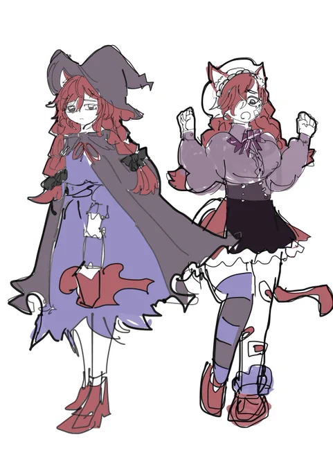 色々らくがき。 可愛い女の子の練習です。