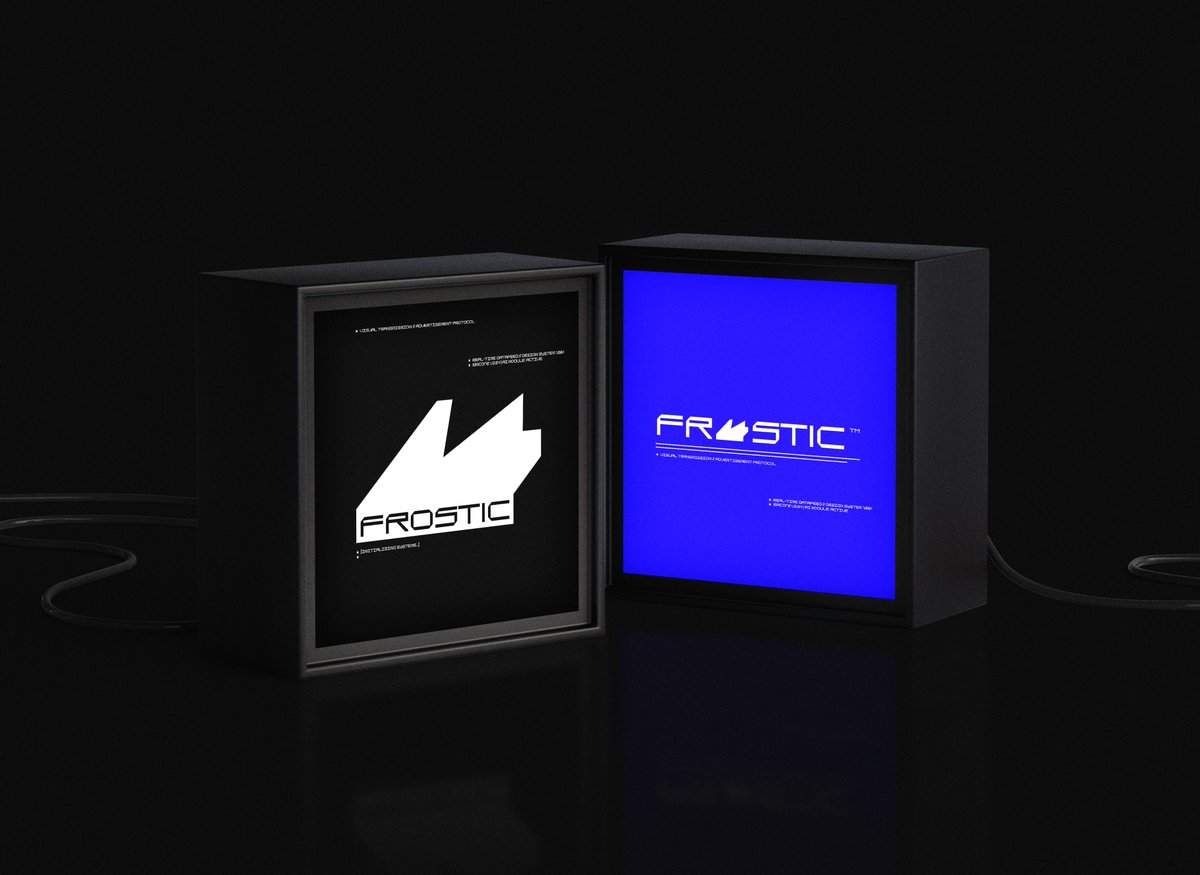 NoktraStudio's tweet photo. One of the old files, Frostic Interactive Brand Identity https://t.co/XoJLSaxhIz