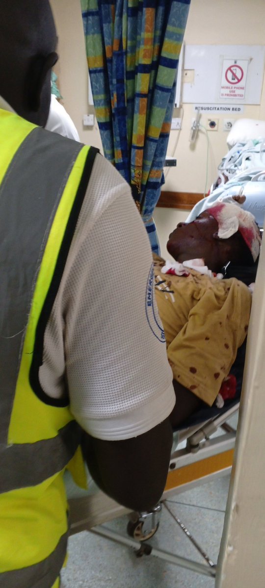 Prince Bahaa (@its_bahaa) on Twitter photo Another Comrade has just been brought in, he's in critical condition. So far nobody knows his names whether where he comes from.
I'm following up. Updates coming soon.
<a href="/_James041/">I am Chege</a> <a href="/Pareno_Solonka/">Pareno Solonka</a> <a href="/FaithOdhiambo8/">Faith Odhiambo</a>
#Justice4AlbertOjwang #Justice4JoshuaOkayo
#Justice4SamuelNjoroge Another Comrade has just been brought in, he's in critical condition. So far nobody knows his names whether where he comes from.
I'm following up. Updates coming soon.
<a href="/_James041/">I am Chege</a> <a href="/Pareno_Solonka/">Pareno Solonka</a> <a href="/FaithOdhiambo8/">Faith Odhiambo</a>
#Justice4AlbertOjwang #Justice4JoshuaOkayo
#Justice4SamuelNjoroge