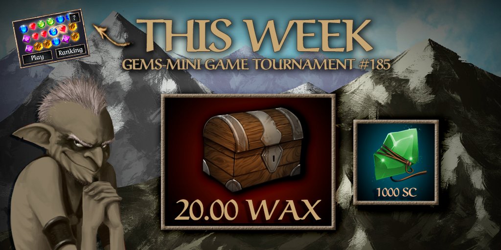 💎It’s Friday, which means it’s time to polish your gems and jump into battle. Gems Tournament #185 is live and waiting for you. Who will shine the brightest this week?