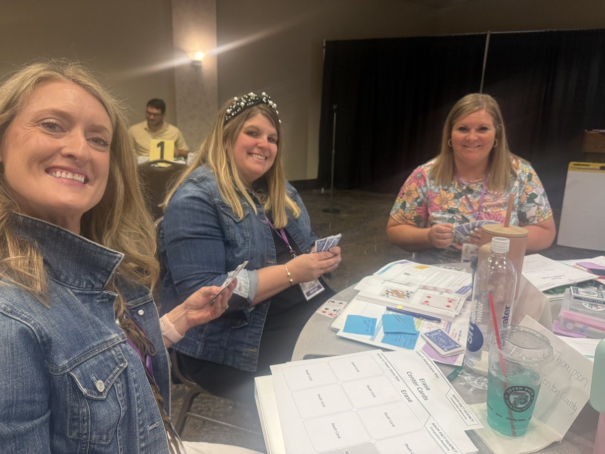 carriebholloway's tweet image. Playing Erase working on our fact fluency Combos of 10 @KYPIMSER Numeracy Counts Administrator Academy PNCA2 #KyNC @TheKCSD