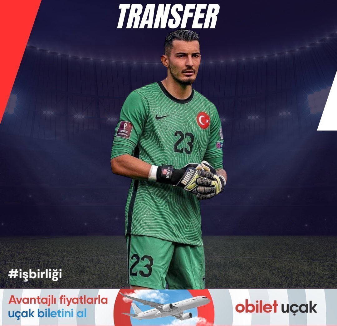 🔴🔵 Trabzonspor, Uğurcan Çakır için 15 M € istiyor. Ertuğrul Doğan, şimdiye dek gelen teklifleri yeterli bulmayıp reddetti.
(🔗Ertan Süzgün)

👨🏻‍🦱 Yaş: 29
🇹🇷 Uyruk: Türkiye
🧤 Mevki: Kaleci
🚶‍♂️ Boy: 1.91m
👟 Ayak: Sağ
♈️ Burç: Koç