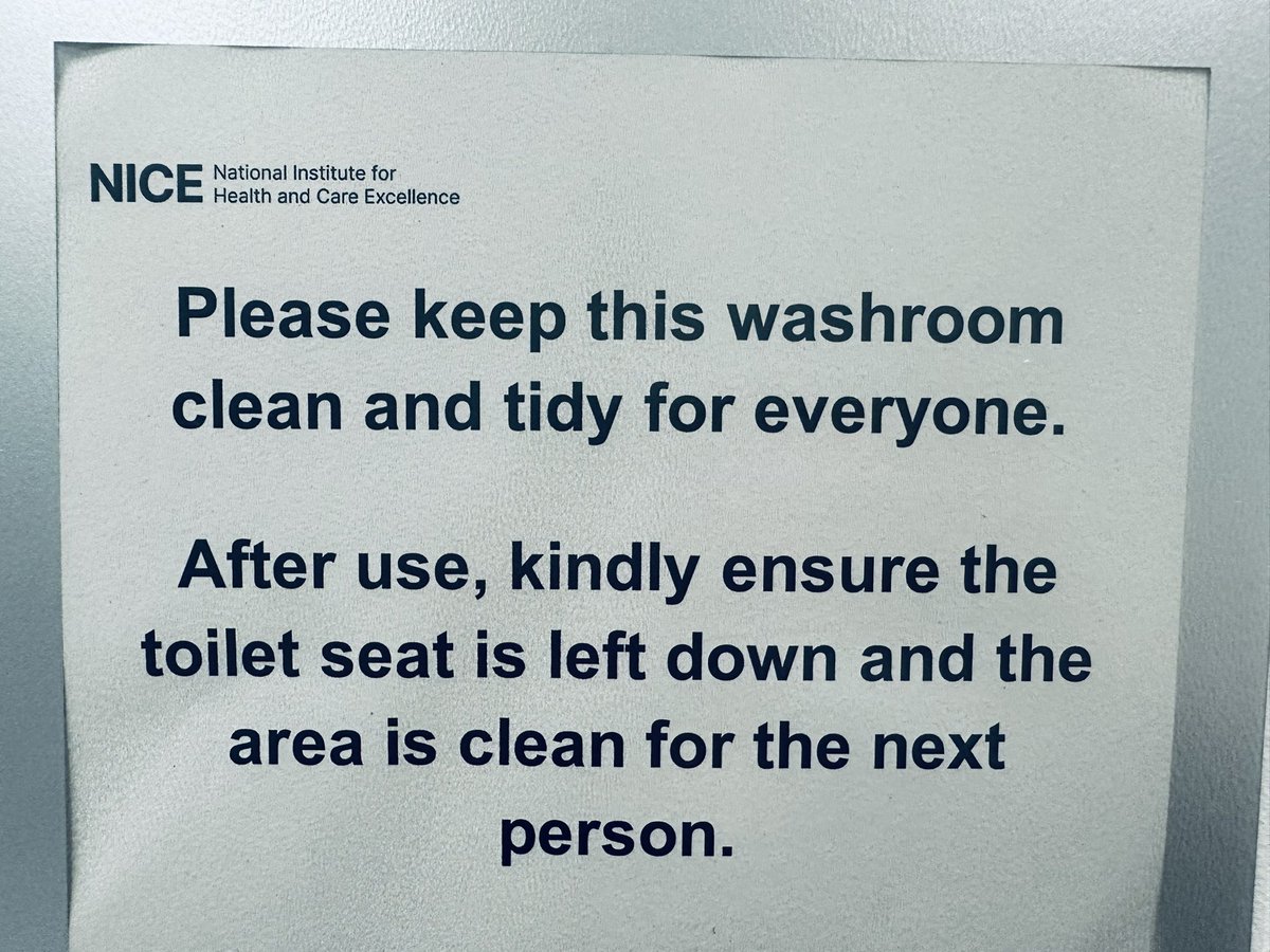 New NICE Guidance announced 👇👇👏👏