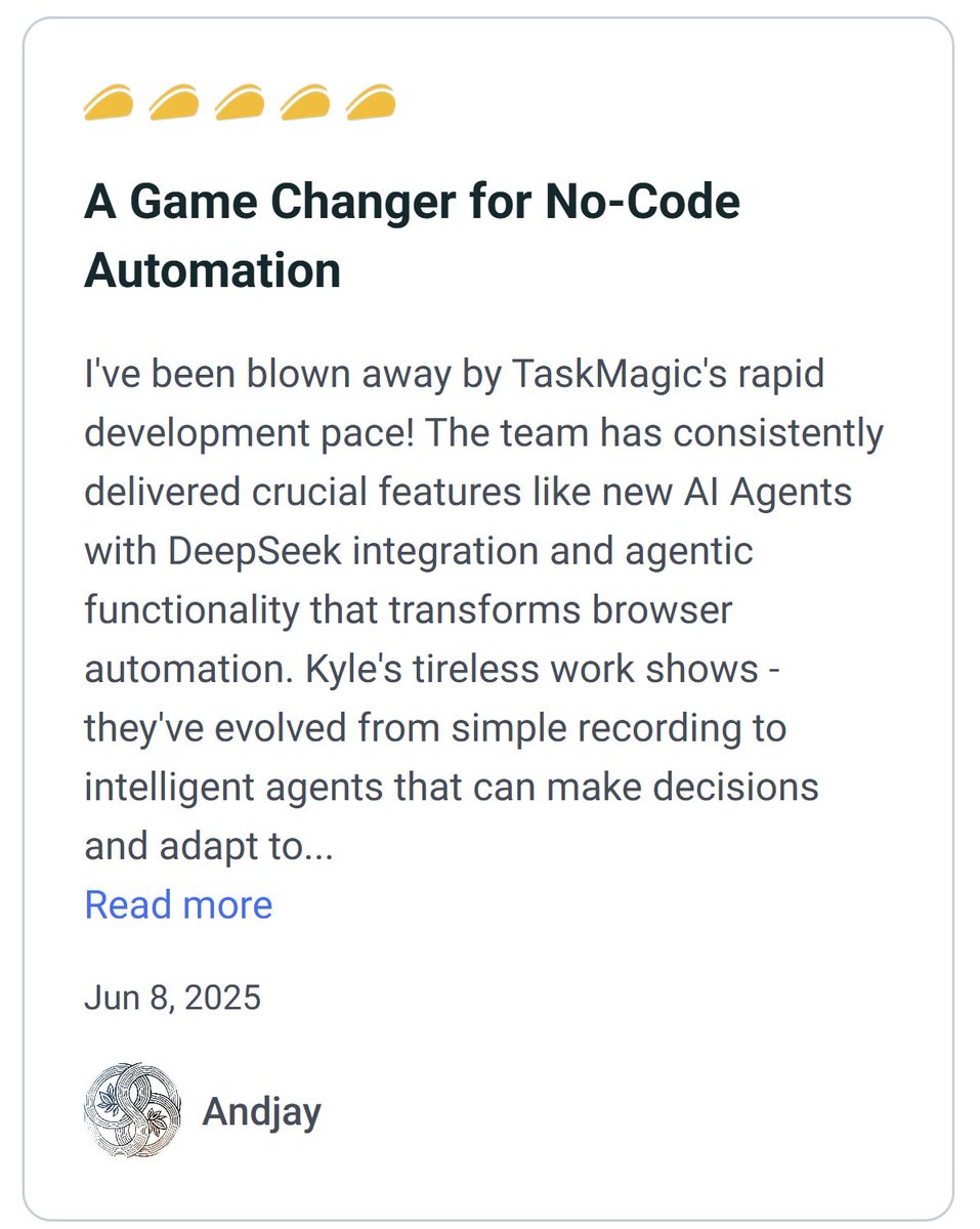 technsoftware's tweet image. Are you drowning under manual processes? STOP! One of the best tools on @Appsumo right now is TaskMagic. It's got an EXTRA 10% off LIFETIME DEAL right now for the next 2 hours #Sumoday...but the clocks ticking so grab it while you can and get that... vbt.io/tech-n-softwar…