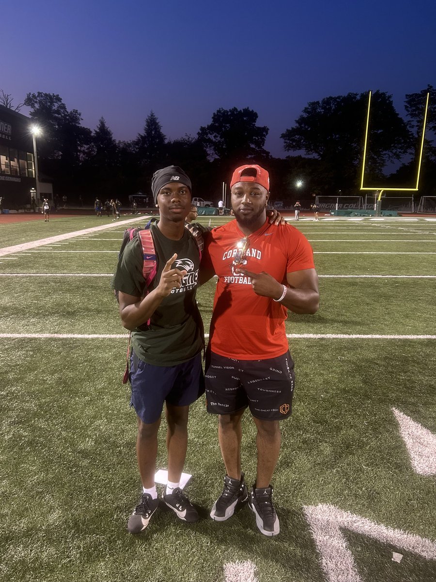 Official_Johnny (@johnnycoleson3) on Twitter photo Had an amazing day at <a href="/Wagner_Football/">Wagner College Football</a> got to compete, showcase my skills, and improve my game.
<a href="/Coach_Simm516/">Coach Simm</a> <a href="/CoachCalman/">Jason Calman</a> <a href="/tommasella/">Tom Masella</a> <a href="/QBoogieSports/">Quincy Barnes</a> Had an amazing day at <a href="/Wagner_Football/">Wagner College Football</a> got to compete, showcase my skills, and improve my game.
<a href="/Coach_Simm516/">Coach Simm</a> <a href="/CoachCalman/">Jason Calman</a> <a href="/tommasella/">Tom Masella</a> <a href="/QBoogieSports/">Quincy Barnes</a>