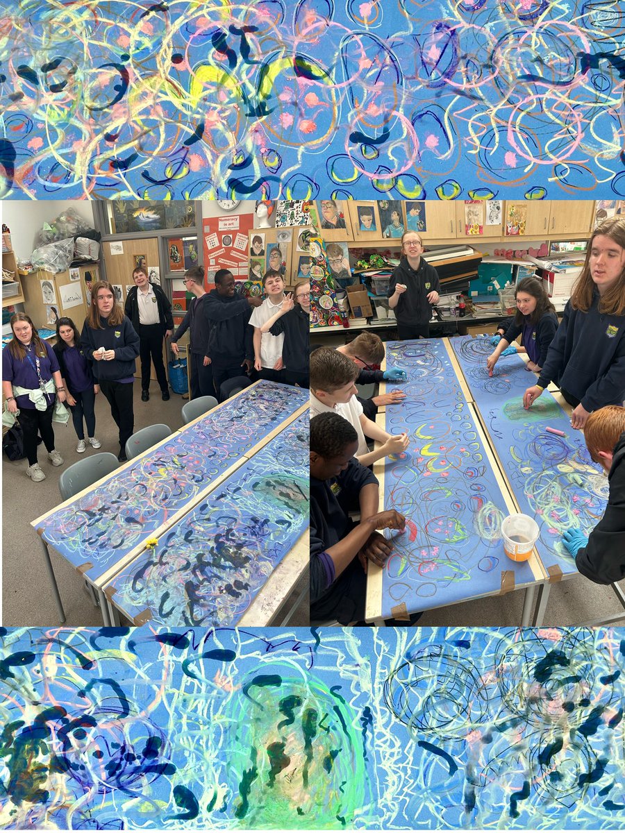 ArtCraigmarloch's tweet image. Nothing like a bit of Abstract Expressionism on a Thursday afternoon. If in doubt throw some colours about. @CraigmarlochINV #bigcolours #abstractexpressionism