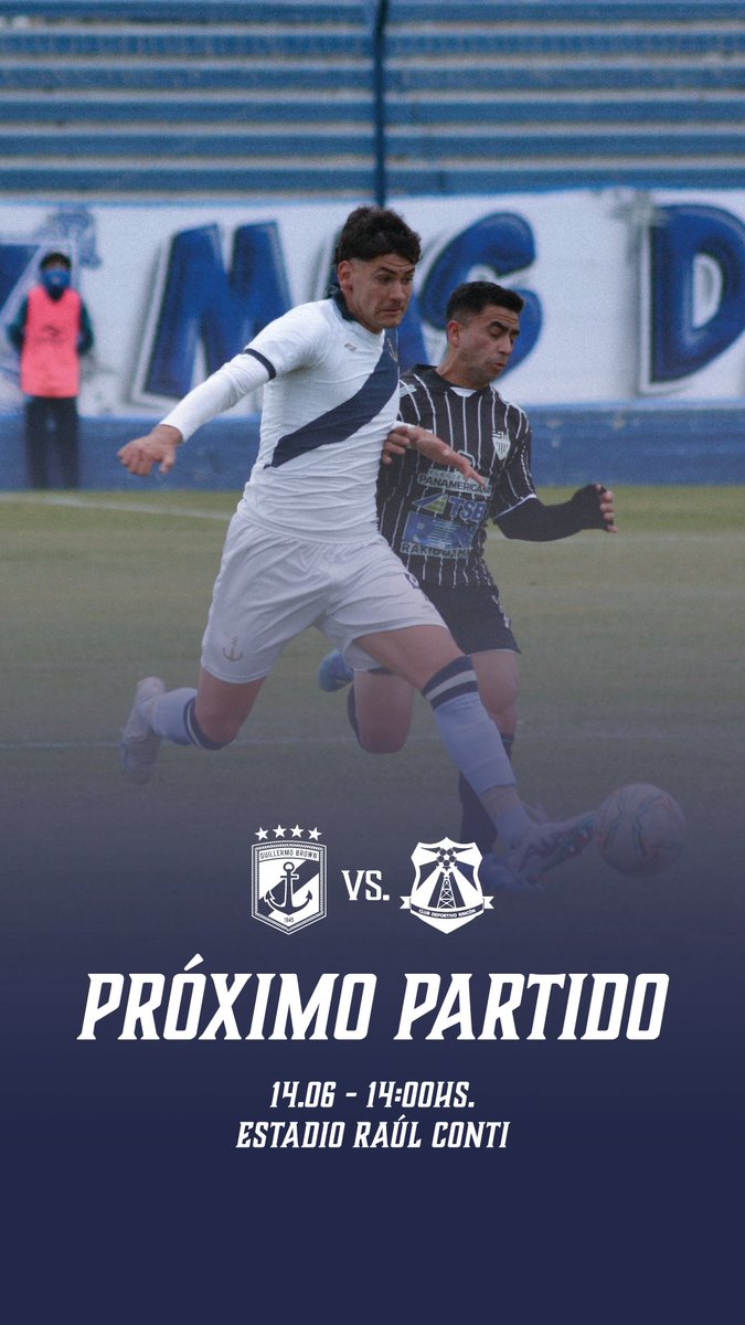 ¡JUEGA LA BANDA! 💙

Este sábado desde las 14:00hs. Guillermo Brown recibe a Deportivo Rincón, por la fecha 14.    

Árbitros:   
▫️Juan Ignacio Nebbietti
▫️Valentín Pompei
▫️Nicolás Moreno
▫️Agustina Loos

#GuillermoBrown ⚓️💙🤍