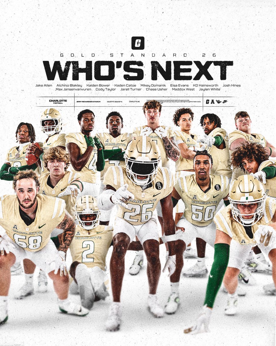 Who’s next?⛏️⛏️⛏️ <a href="/CharlotteFTBL/">Charlotte Football</a>