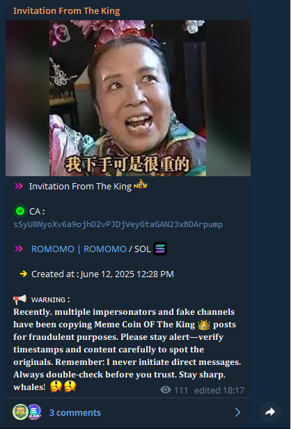 X_CryptoF's tweet photo. UPDATE  /SOL    -  $ROMOMO

💊CA : sSyU8NyoXv6a9ojhD2vPJDjVeyGtaGAN23xBDArpump

  🐳HIT 4.5K 📊  2.3M 🌈

  🔊 WIN :  508X  ✅

Link to join private channel : https://t.co/m9IFj9QEiw

DM ADMIN :  https://t.co/woEF0igoLP 

 #memecoin #btc #ROMOMO
 #SOL #Phanes #Rick #CryptoNews #Solana