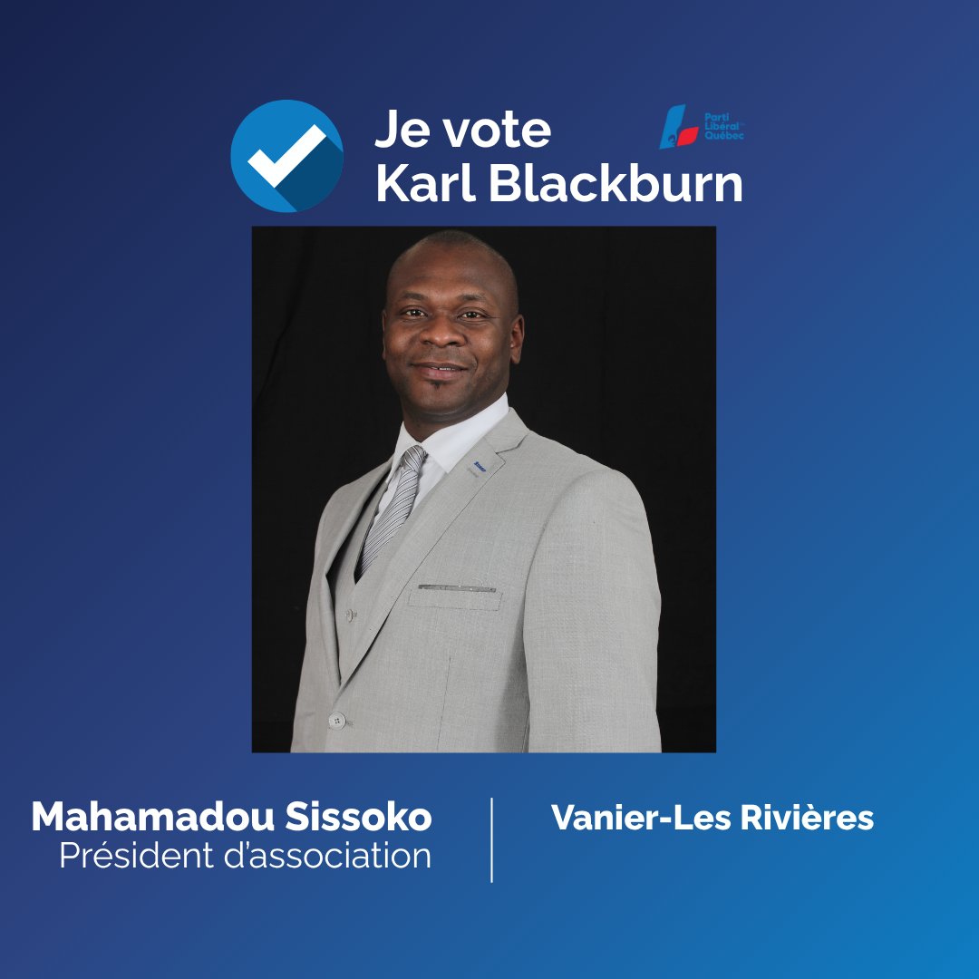 karlblackburn's tweet image. Merci à Mahamadou Sissoko pour son soutien dans la course à la chefferie du @LiberalQuebec !
#polqc #chefferieplq2025
