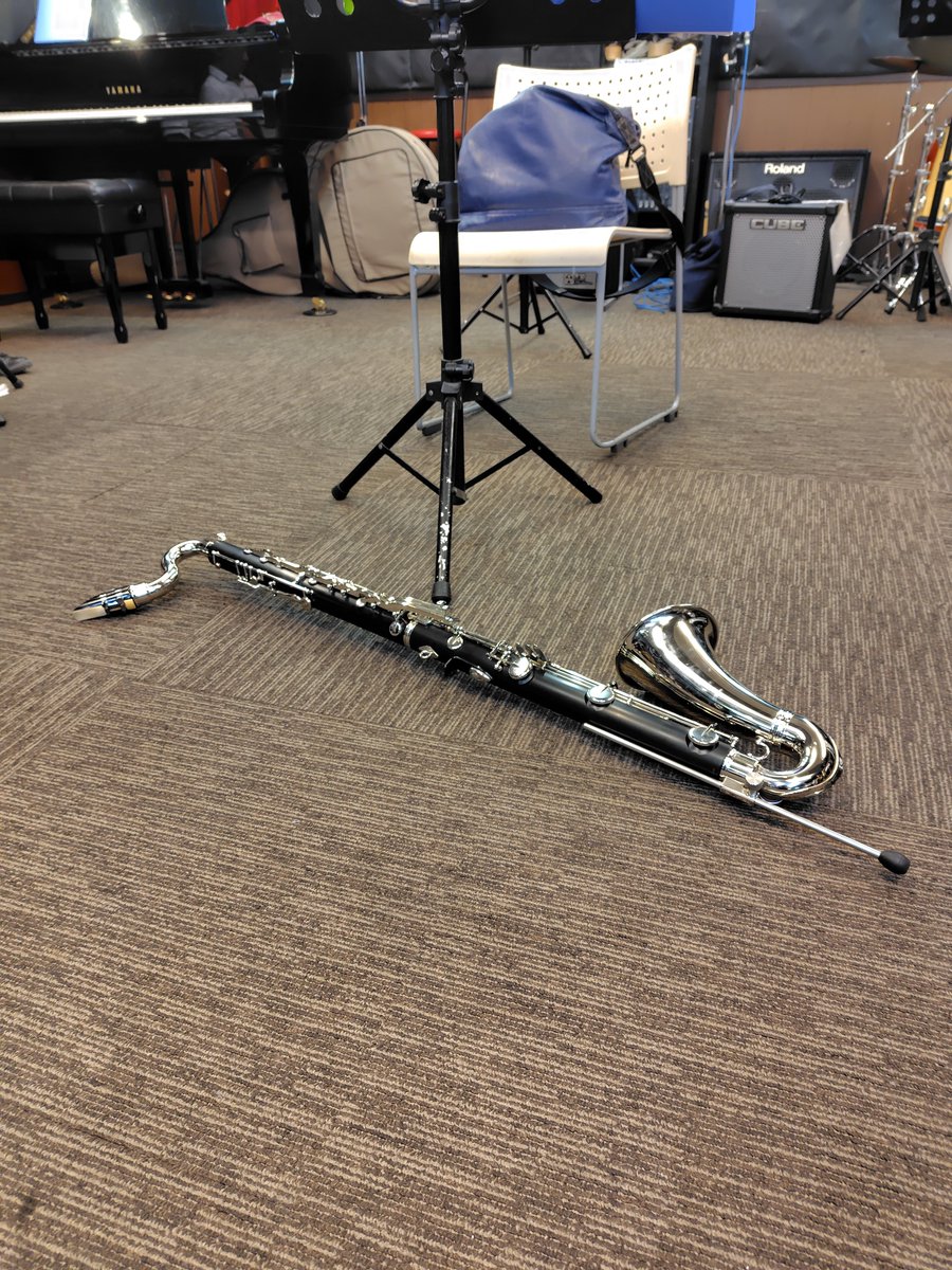 RatinaSalsa's tweet photo. 本日はリハーサル。7月に向け精を出しております。 ちなみに写真は、バスクラリネット。 こんな楽器まで使って凝ったオリジナルアレンジの楽曲を練習しています

HPはこちらhttps://t.co/WnoJD72g2a
#社会人ビッグバンド https://t.co/hZUc5RoAgb